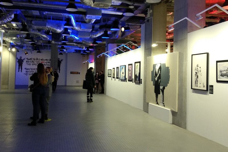 Banksy w Warszawie. Wystawę można oglądać do 11 kwietnia 2021 roku