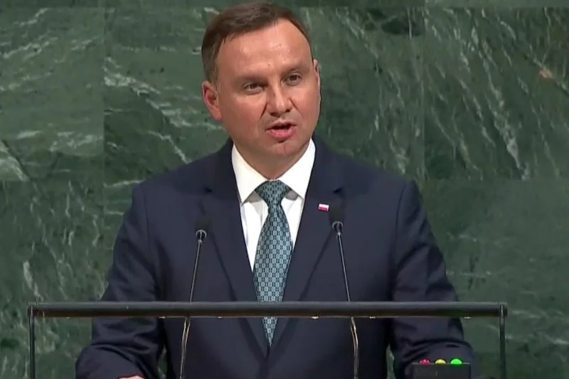 Prezydent Andrzej Duda pouczał m.in. kraje członkowskie ONZ o konieczności przestrzegania prawa międzynarodowego