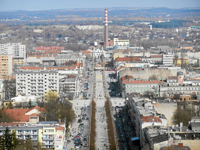 Panorama Częstochowy.