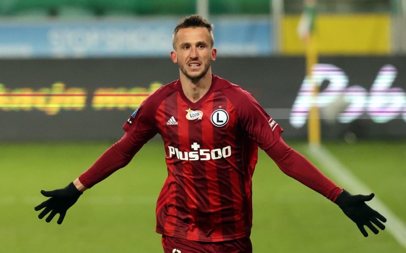 Thomas Pekhart popisał się w niedzielę skutecznością na boisku w Lubinie