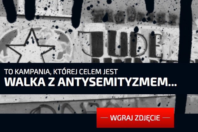Organizatorzy akcji HejtStop likwidują m.in. napisy antysemickie