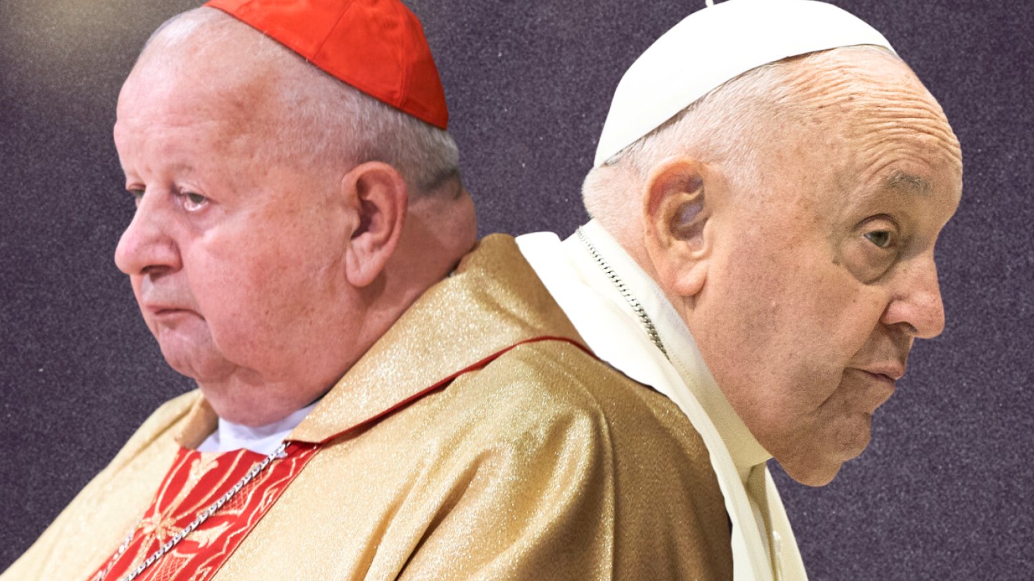 Kard. Stanisław Dziwisz, papież Franciszek