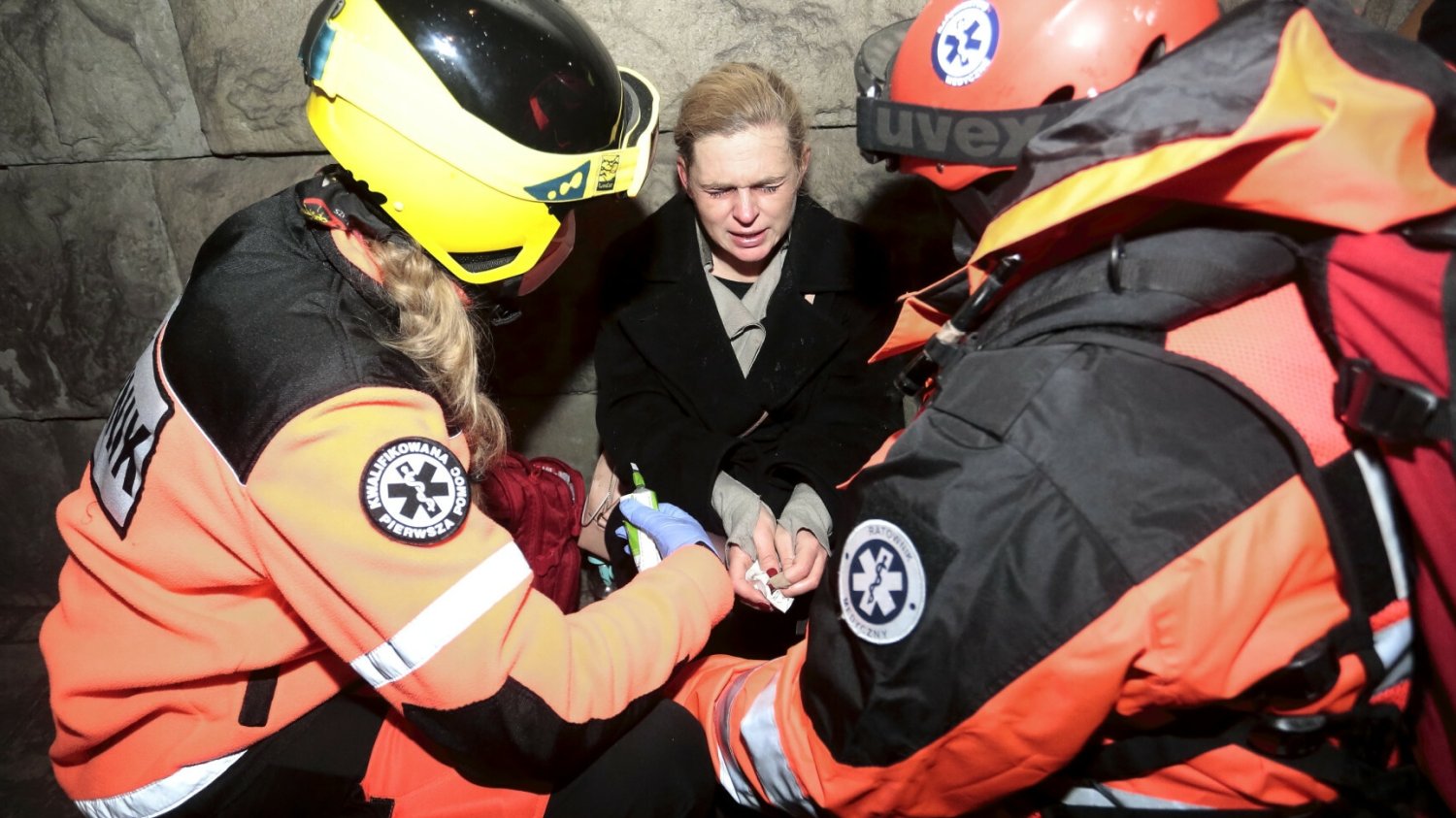 Atak gazem wobec Nowackiej. Jest zarzut dla policjanta