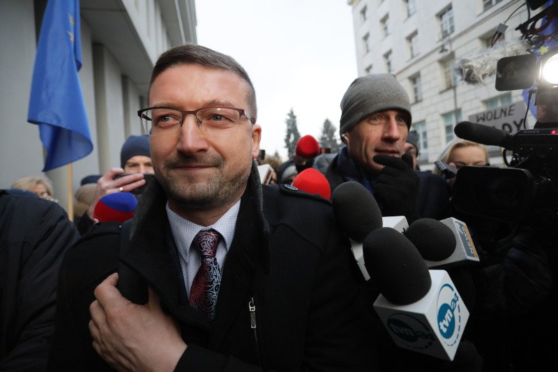 Sędzia Juszczyszyn nie zobaczył żadnych list poparcia. Jego delegację cofnięto.