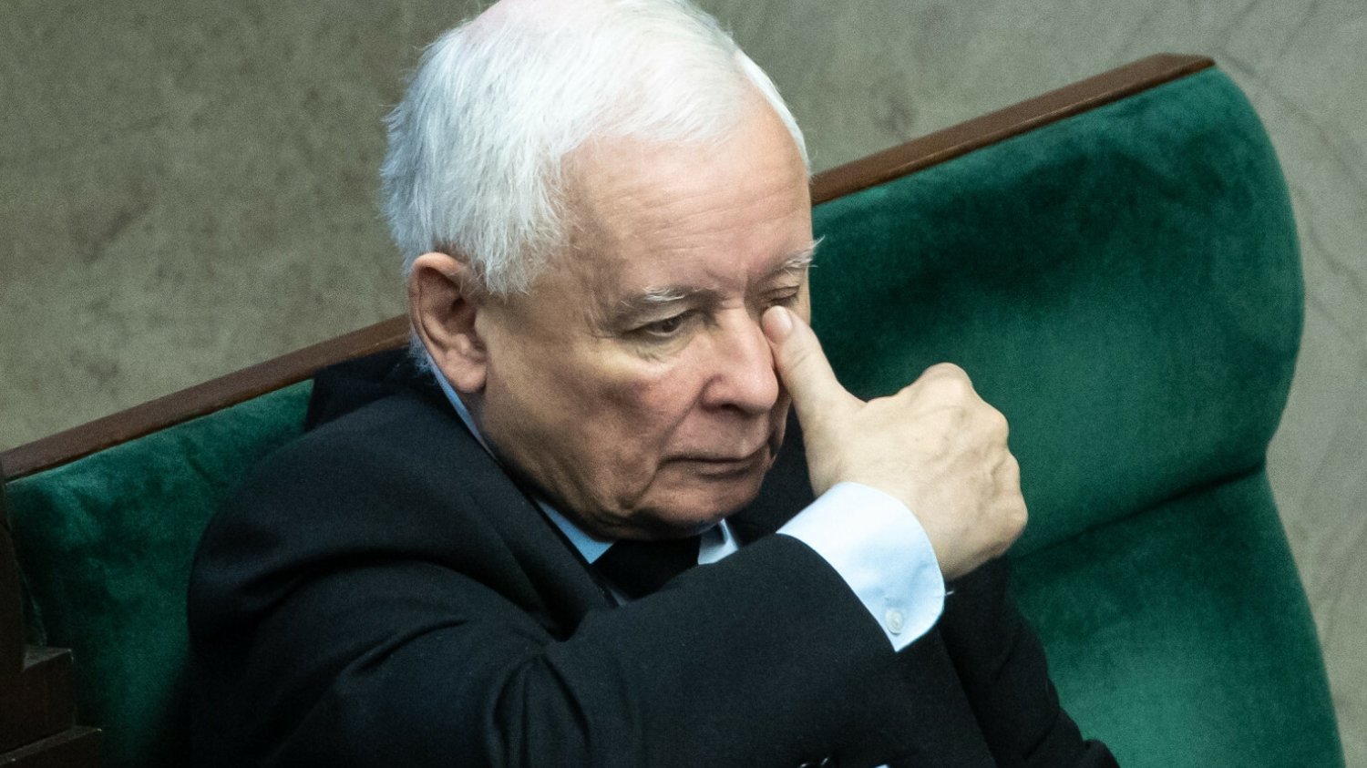 Prezes PiS Jarosław Kaczyński.