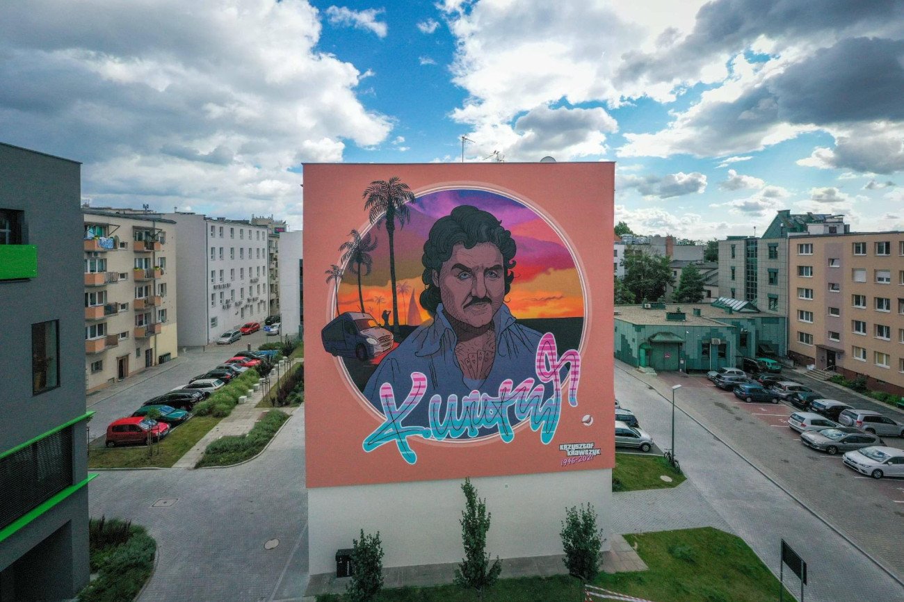 W Opolu powstał mural Krzysztofa Krawczyka.
