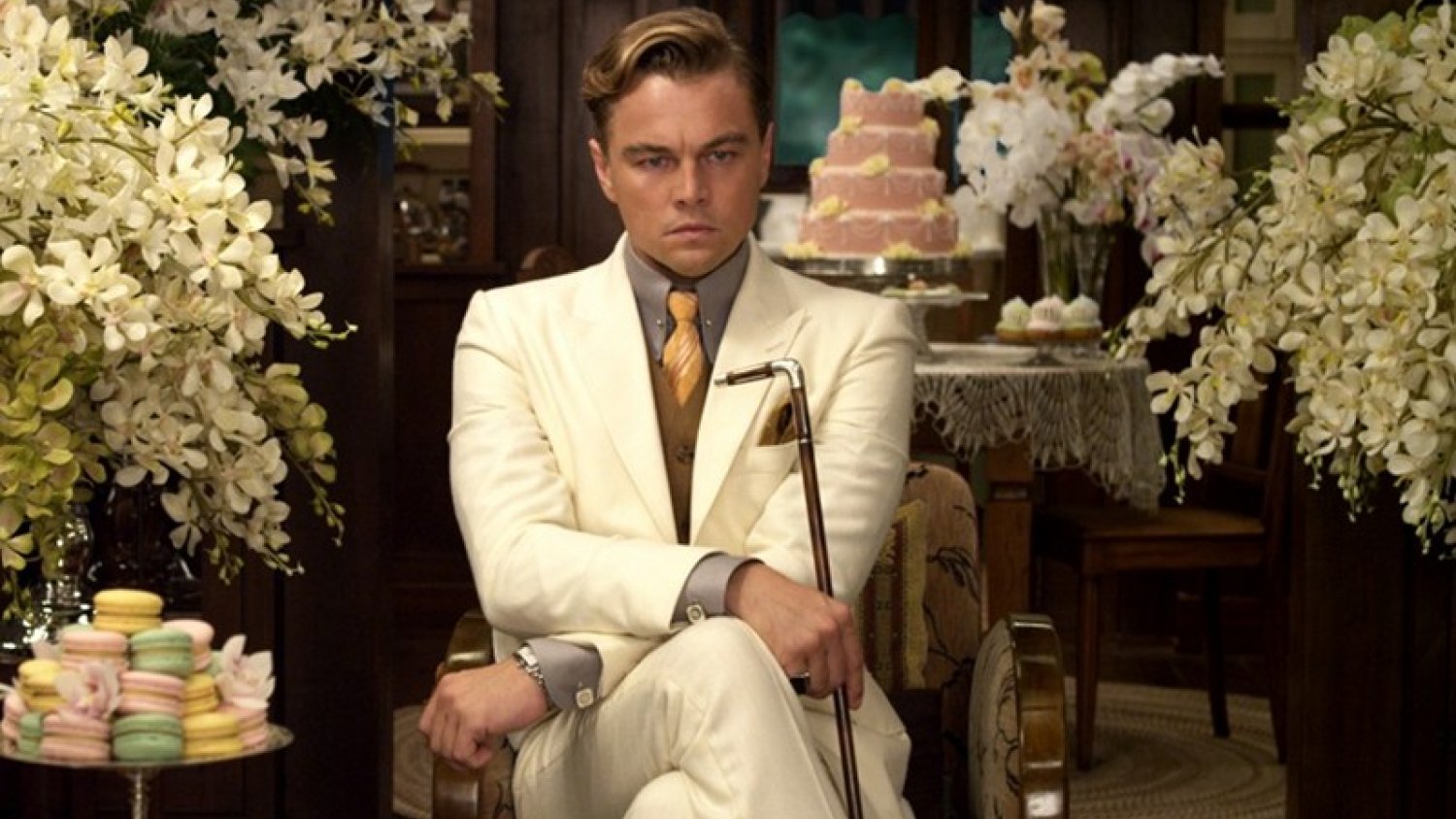 Leonardo DiCaprio w filmie "Wielki Gatsby"