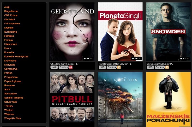 CDA ma tą przewagę nad Netflixem, że posiada mnóstwo polskich produkcji, nawet te najnowsze.