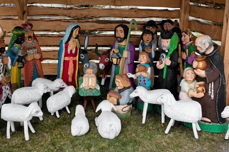 Szopka bożonarodzeniowa w Wilkowicach