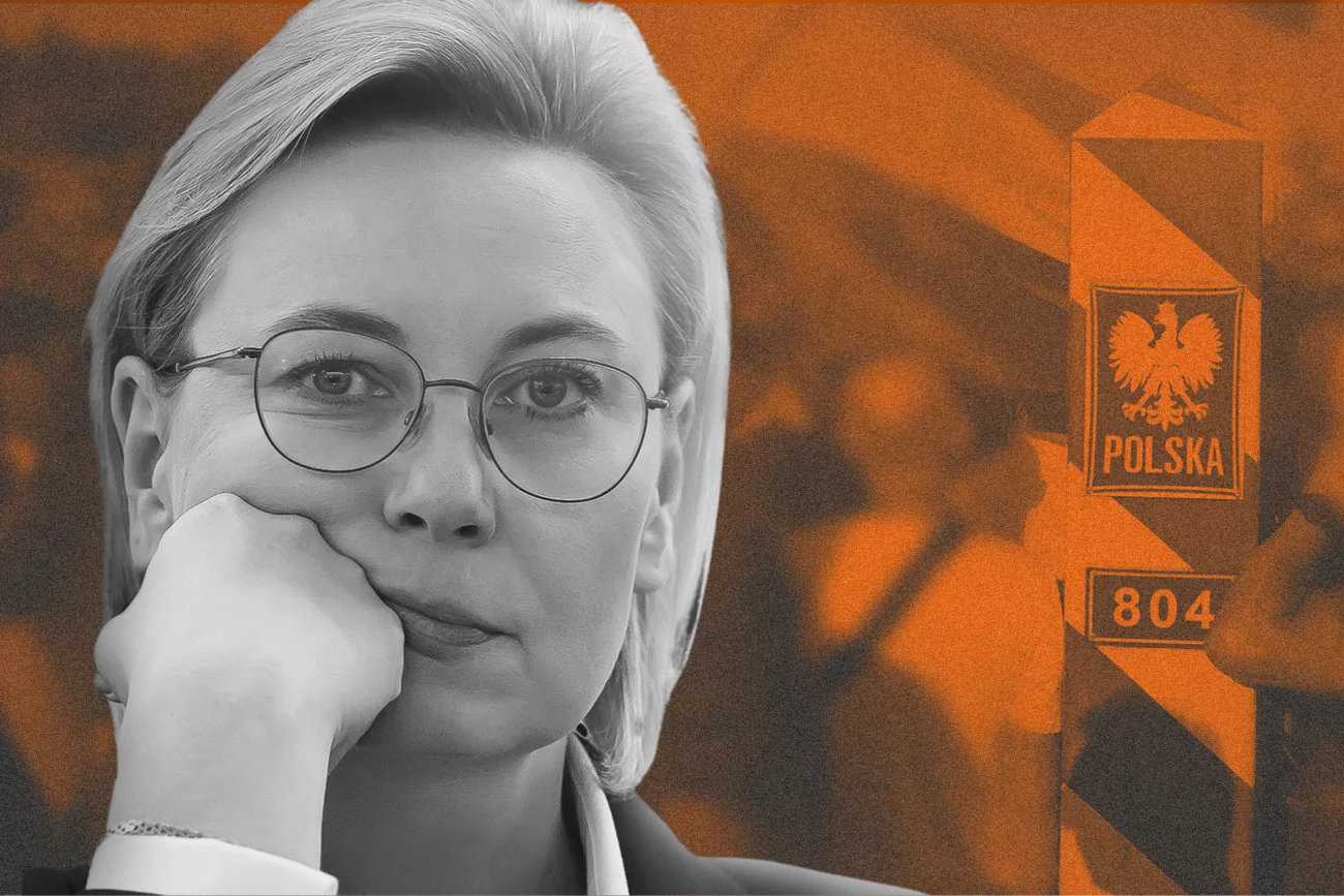 Adriana Porowska, ministra ds. społeczeństwa obywatelskiego, w KPRM.