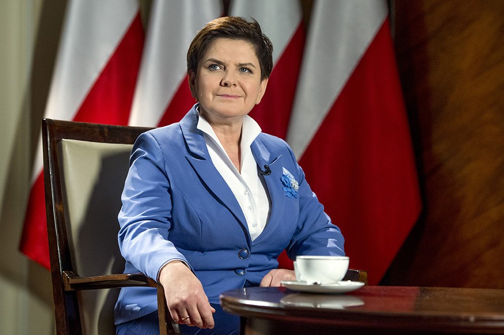 Premier Beata Szydło 14 listopada
