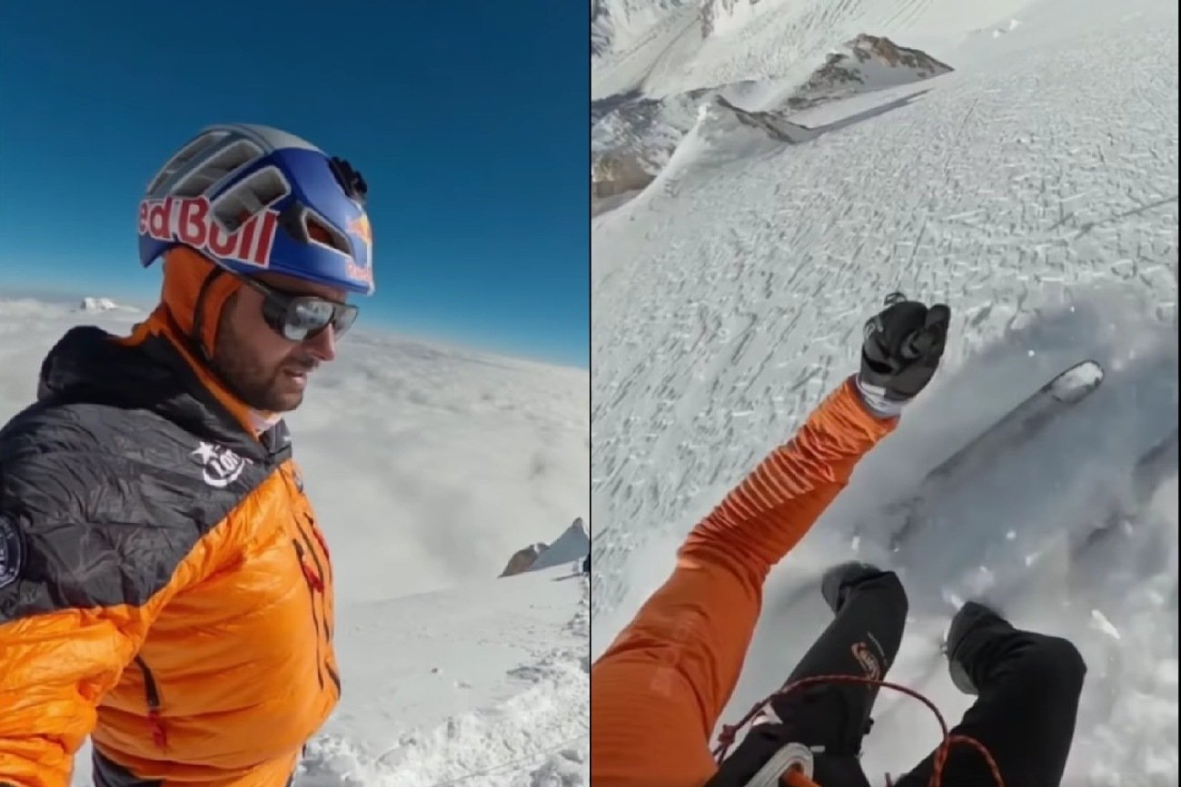 Andrzej Bargiel zjechał z Gaszerbrum I.