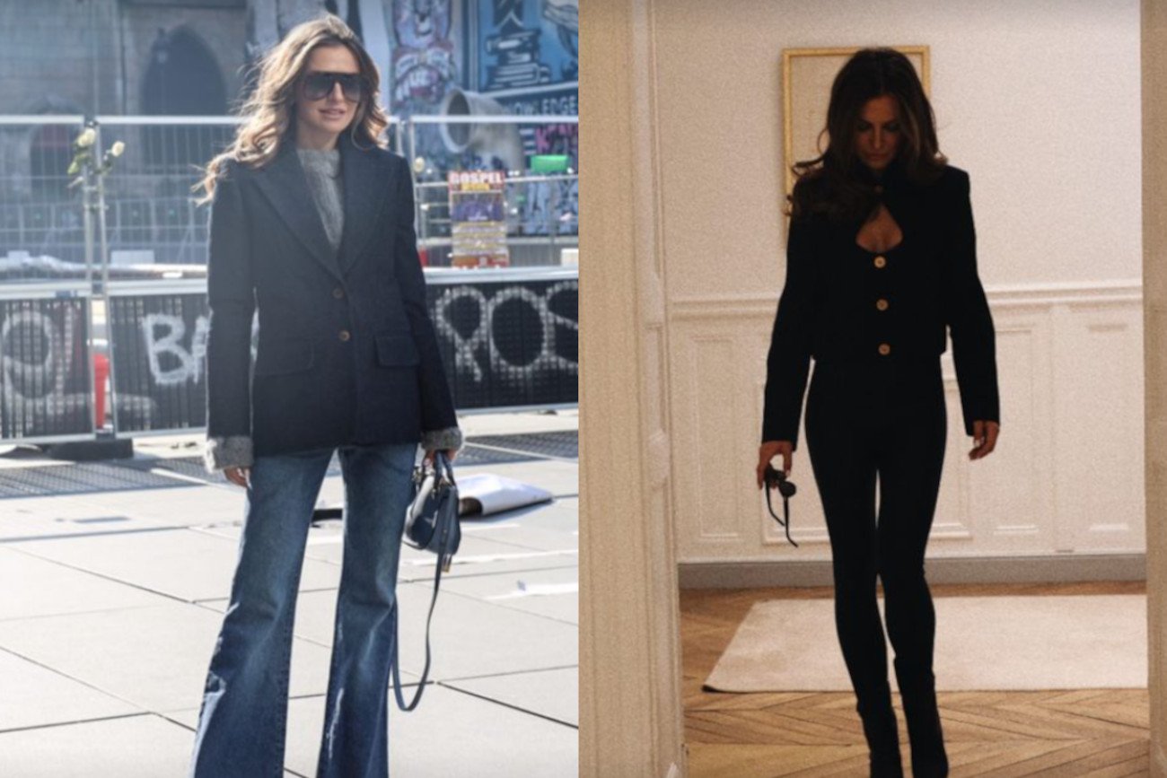 Anna Lewandowska wybrała się na Paris Fashion Week.