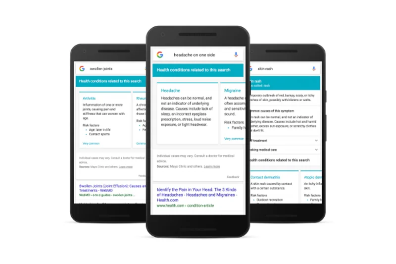 Wyszukiwanie chorób w internecie ma być szybsze, wygodniejsze i bardziej wiarygodnie. Temu ma służyć nowa funkcja w wyszukiwarce Google, stworzona we współpracy z ekspertami od zdrowia