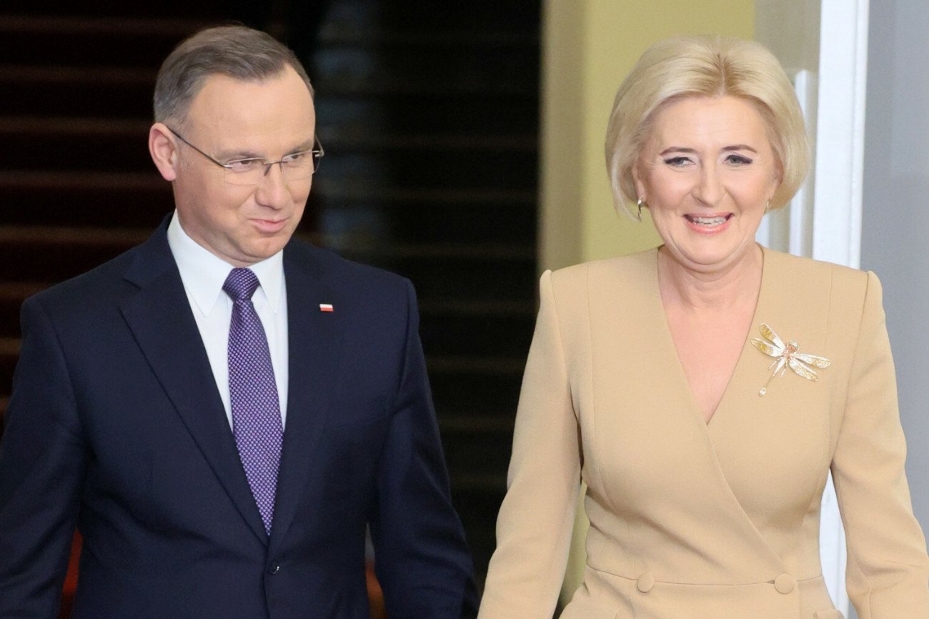 Andrzej Duda i Agata Kornhauser–Duda