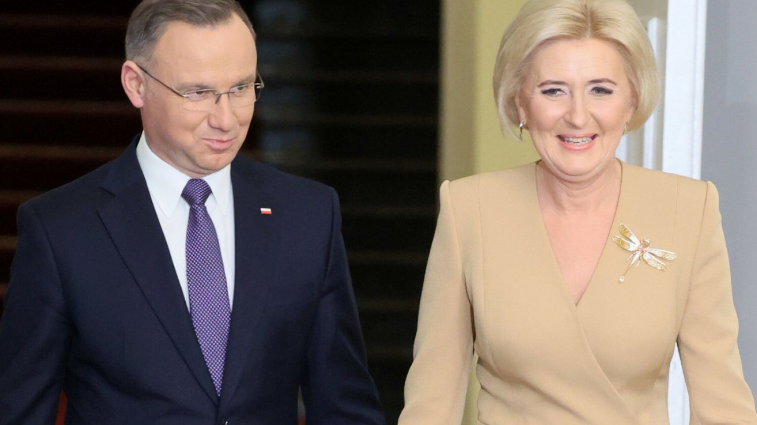 Andrzej Duda i Agata Kornhauser–Duda