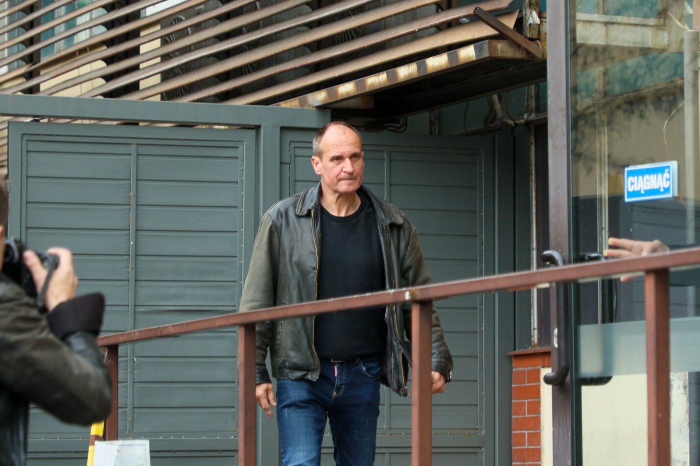 Paweł Kukiz na Nowogrodzkiej.