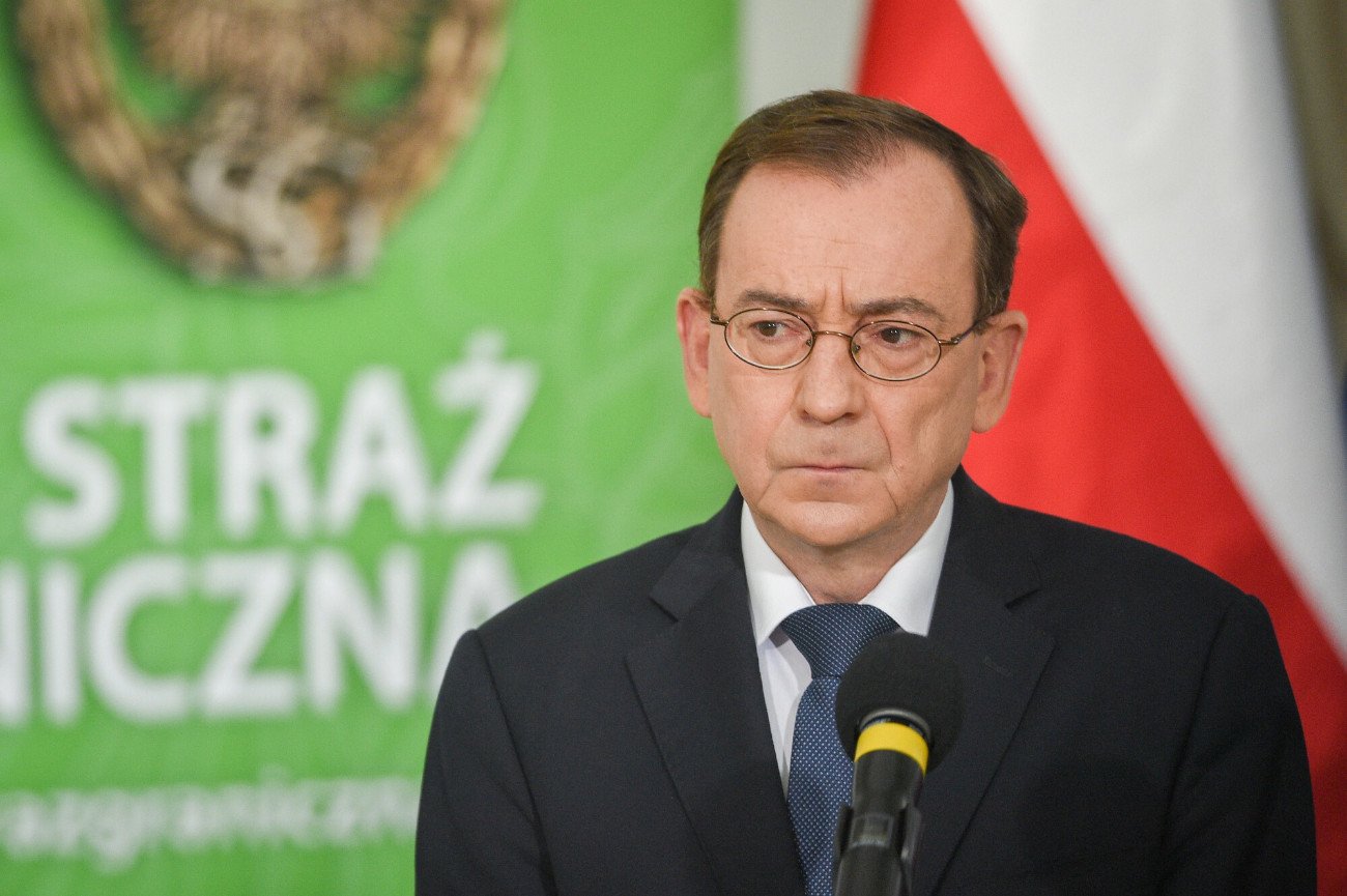 Mariusz Kamiński zabrał głos ws. wątku z tajemniczą tabletką podawaną rzekomo migrantom przez pograniczników z Białorusi.