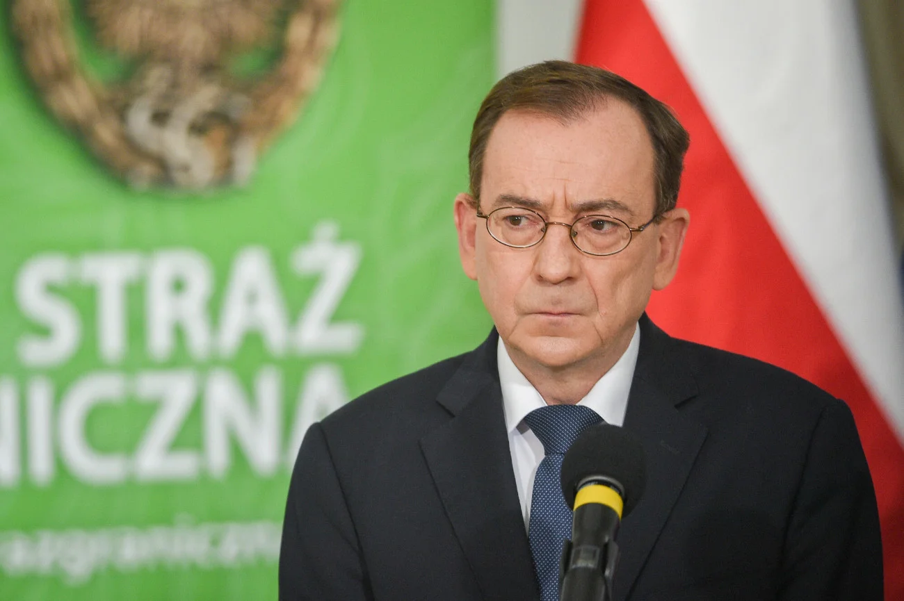 Mariusz Kamiński zabrał głos ws. wątku z tajemniczą tabletką podawaną rzekomo migrantom przez pograniczników z Białorusi.