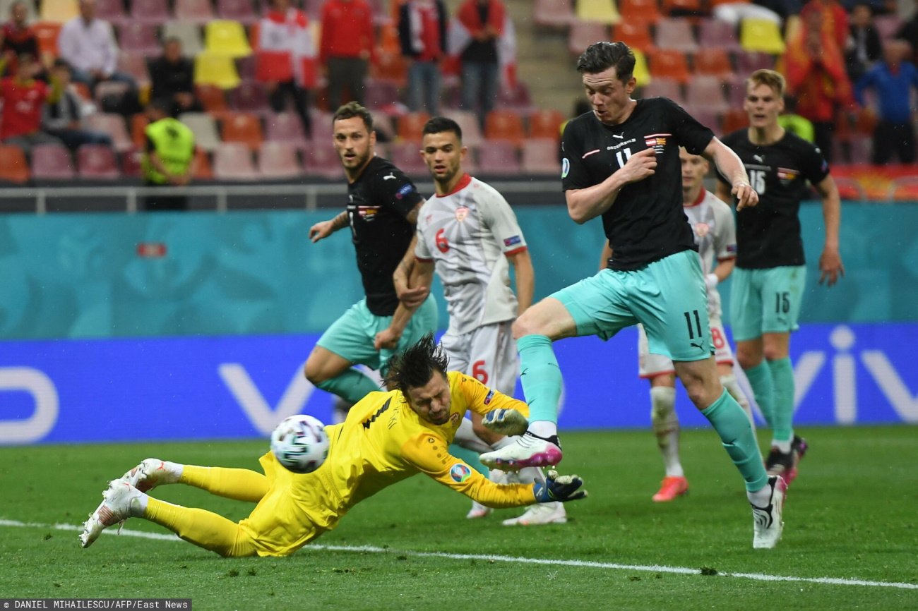 Austriacy wypunktowali w Bukareszcie debiutantów z Macedonii na początek Euro 2020