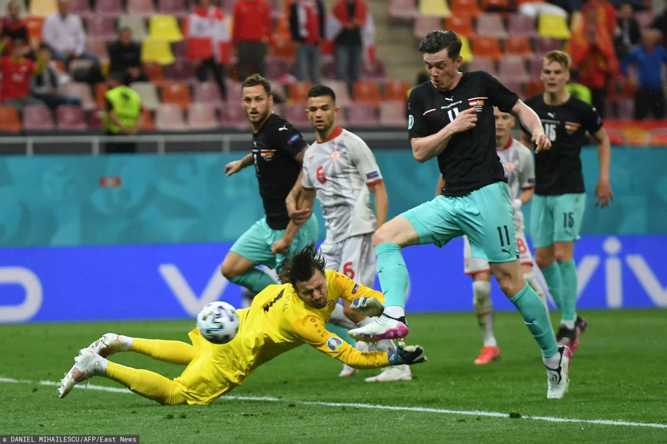 Austriacy wypunktowali w Bukareszcie debiutantów z Macedonii na początek Euro 2020