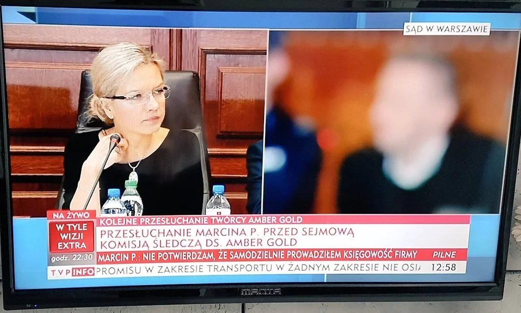 Były szef Amber Gold Marcin P. zeznaje przed komisją śledczą