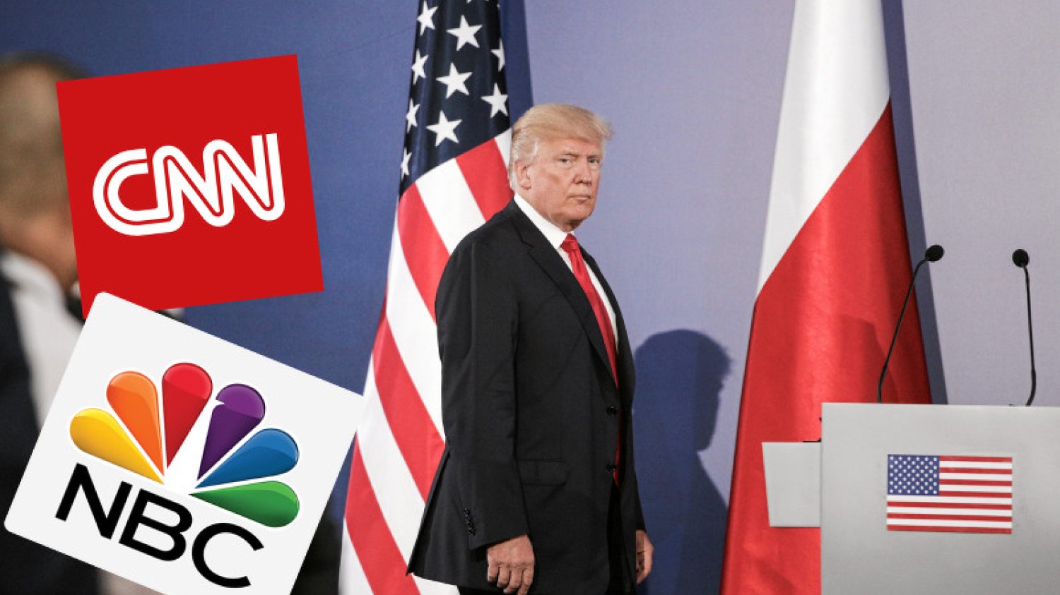 Donald Trump nie ukrywa swojej niechęci do niektórych mediów i mówi o tym publicznie.