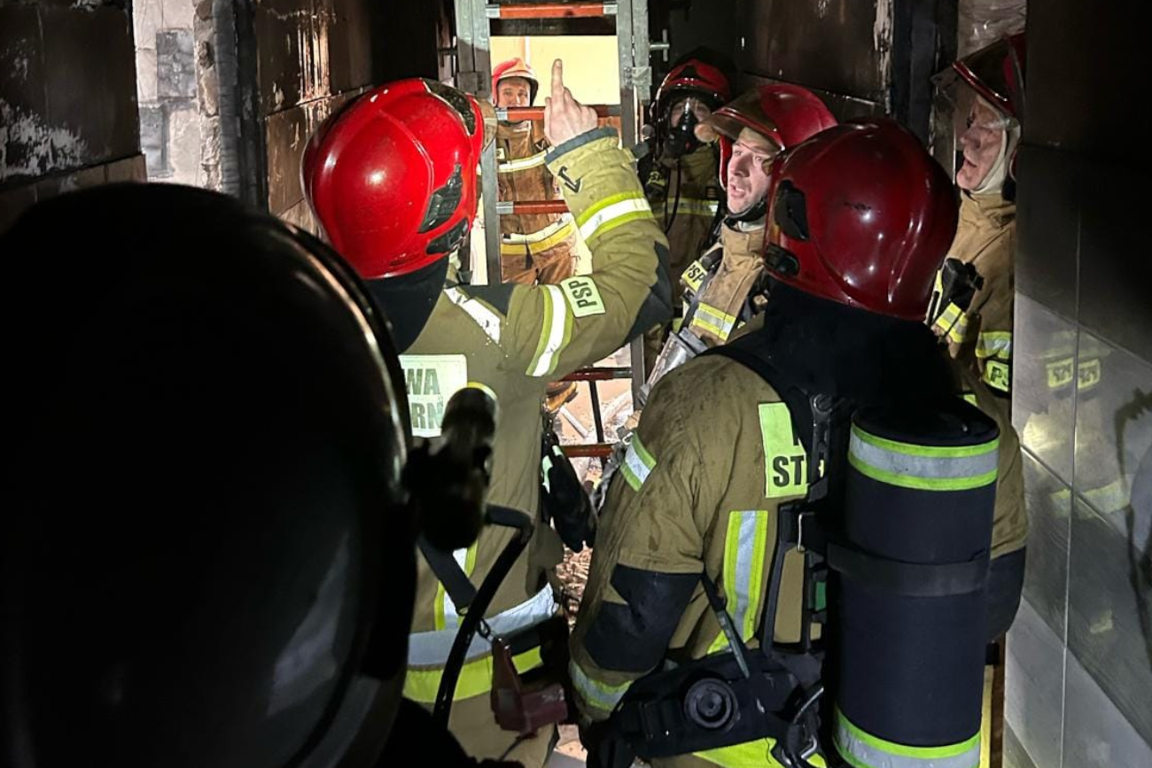 Makabryczny pożar domu pomocy społecznej na Pomorzu. 24-latek usłyszał zarzuty.