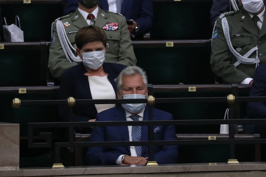 Aleksander Kwaśniewski wziął udział w zaprzysiężeniu Andrzeja Dudy