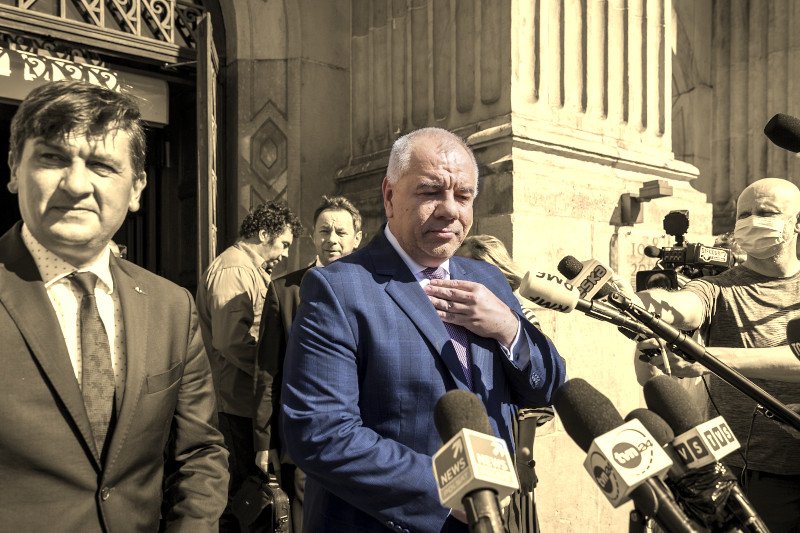 Co wydarzyło się na spotkaniu dziennikarzy z przedstawicielami resortu Jacka Sasina ws. górników PGG?