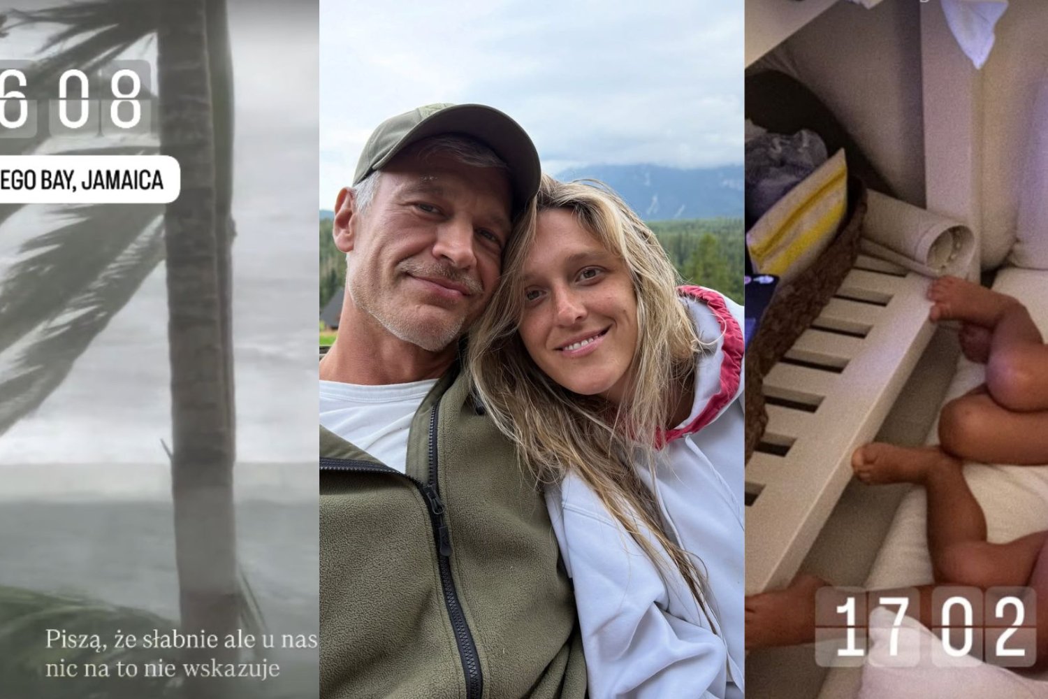 Aleksandra Żebrowska i Michał Żebrowski na Jamajce. Huragan Melissa uderzył w wyspę Aleksandra Żebrowska i Michał Żebrowski