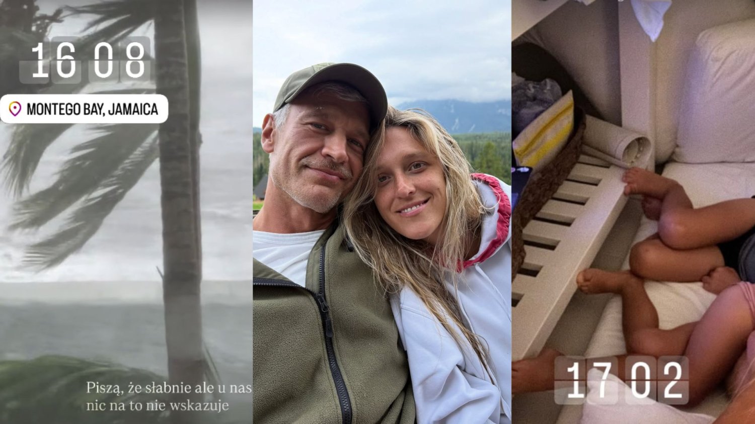 Aleksandra Żebrowska i Michał Żebrowski na Jamajce. Huragan Melissa uderzył w wyspę Aleksandra Żebrowska i Michał Żebrowski