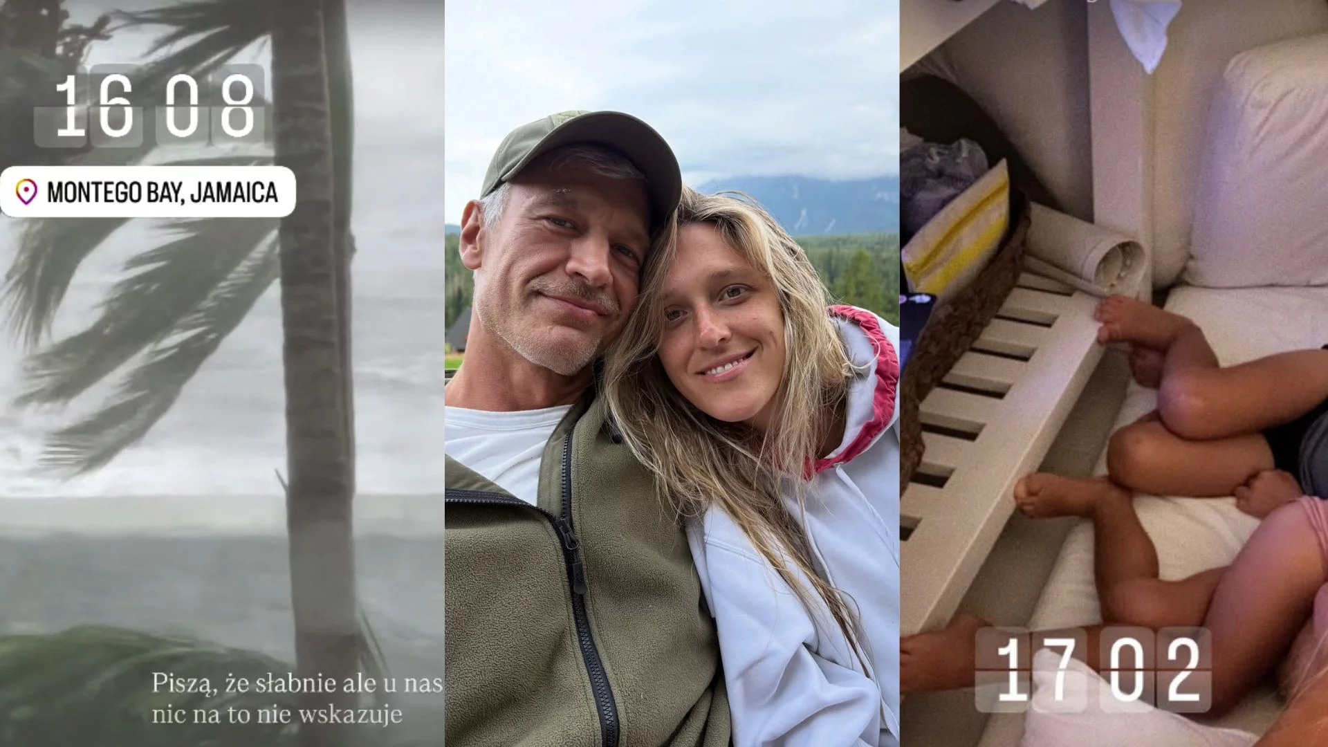 Aleksandra Żebrowska i Michał Żebrowski na Jamajce. Huragan Melissa uderzył w wyspę Aleksandra Żebrowska i Michał Żebrowski