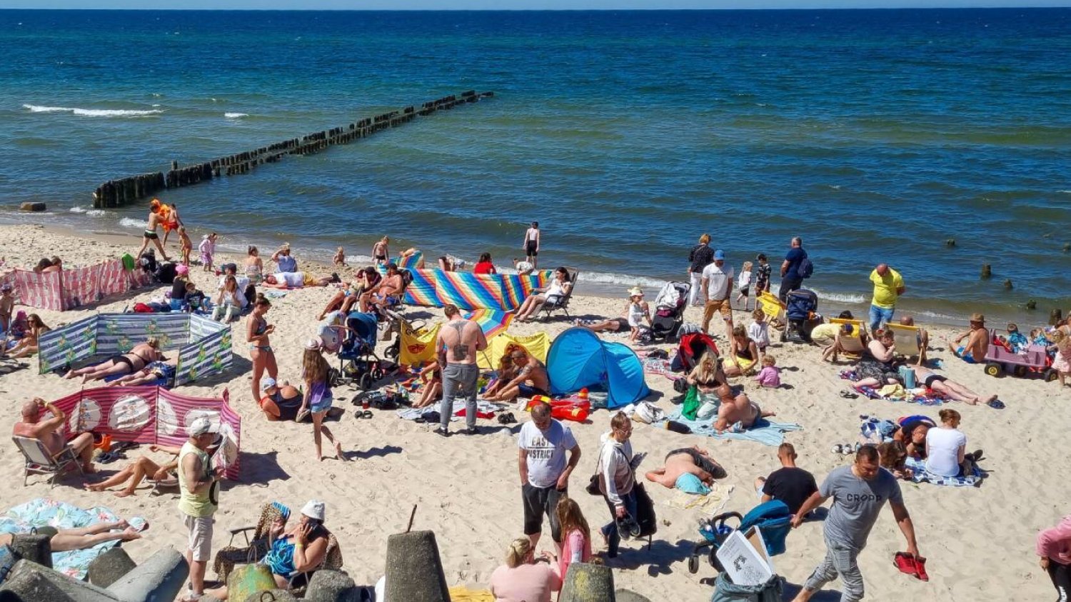 Plaża w Mielnie