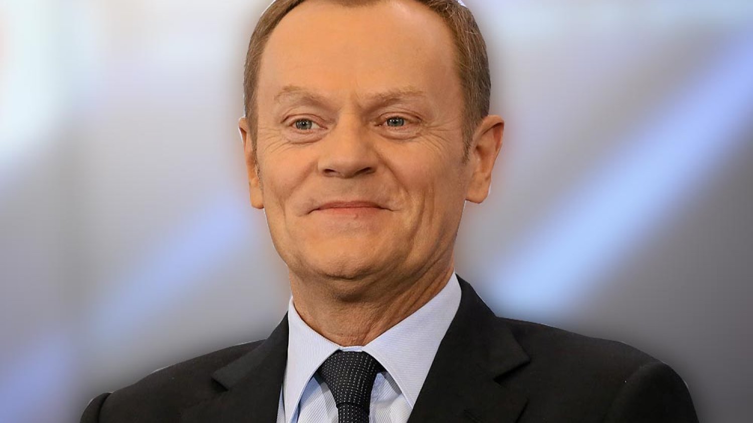 Rozbawiony Donald Tusk