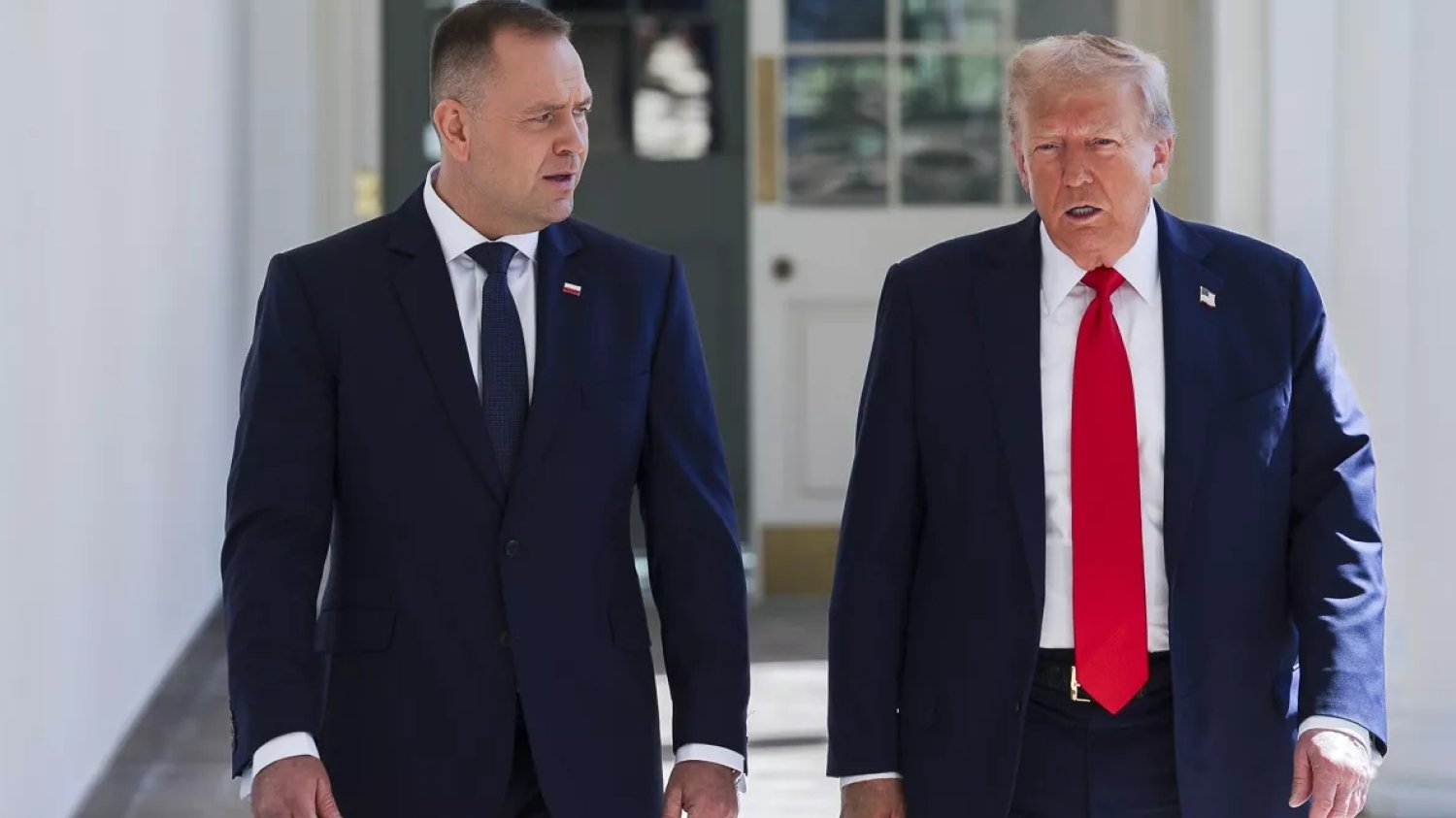 Nawrocki rozmawiał z Trumpem. Tyle na ten temat wiadomo