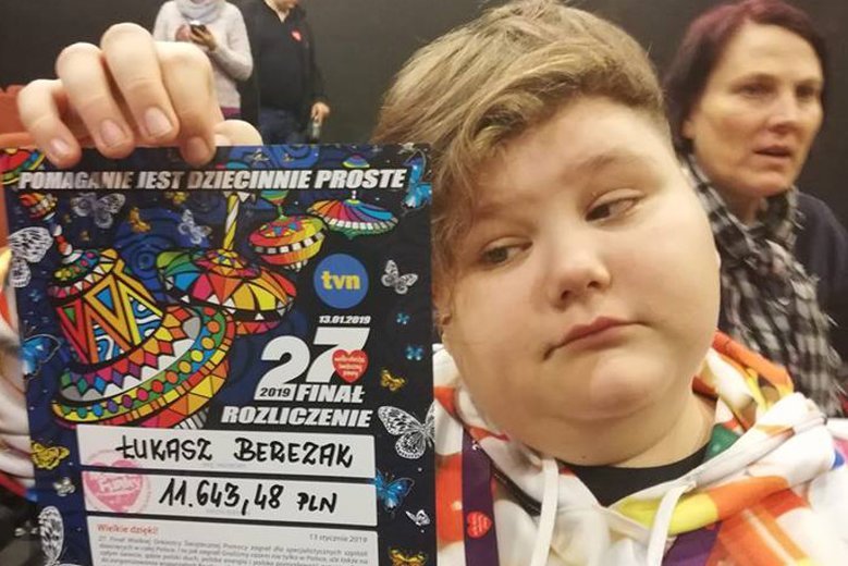 16-letni Łukasz Berezak cierpi na chorobę Leśniowskiego-Crohna