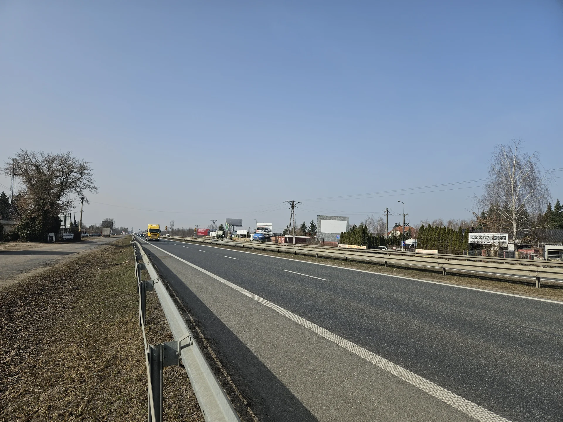 S7 pod Warszawą