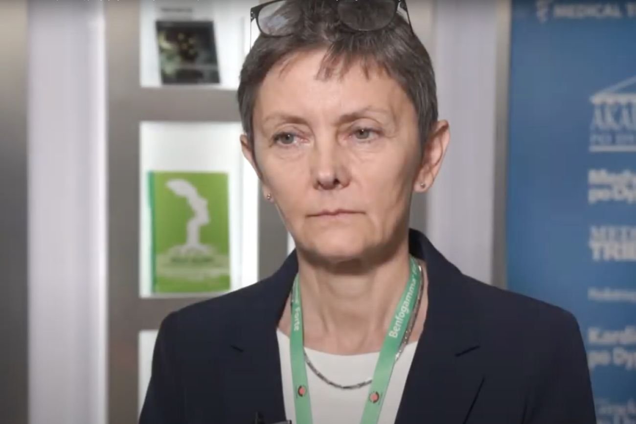 Prof. Joanna Zajkowska, specjalistka od chorób zakaźnych z Białegostoku.