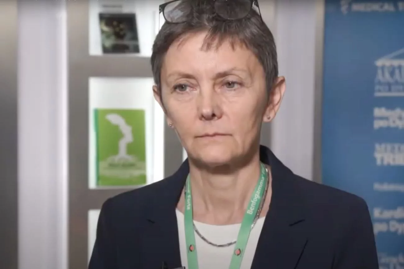Prof. Joanna Zajkowska, specjalistka od chorób zakaźnych z Białegostoku.