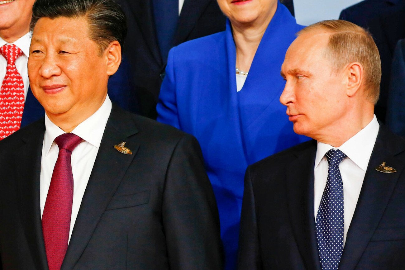 Władimir Putin i Xi Jinping