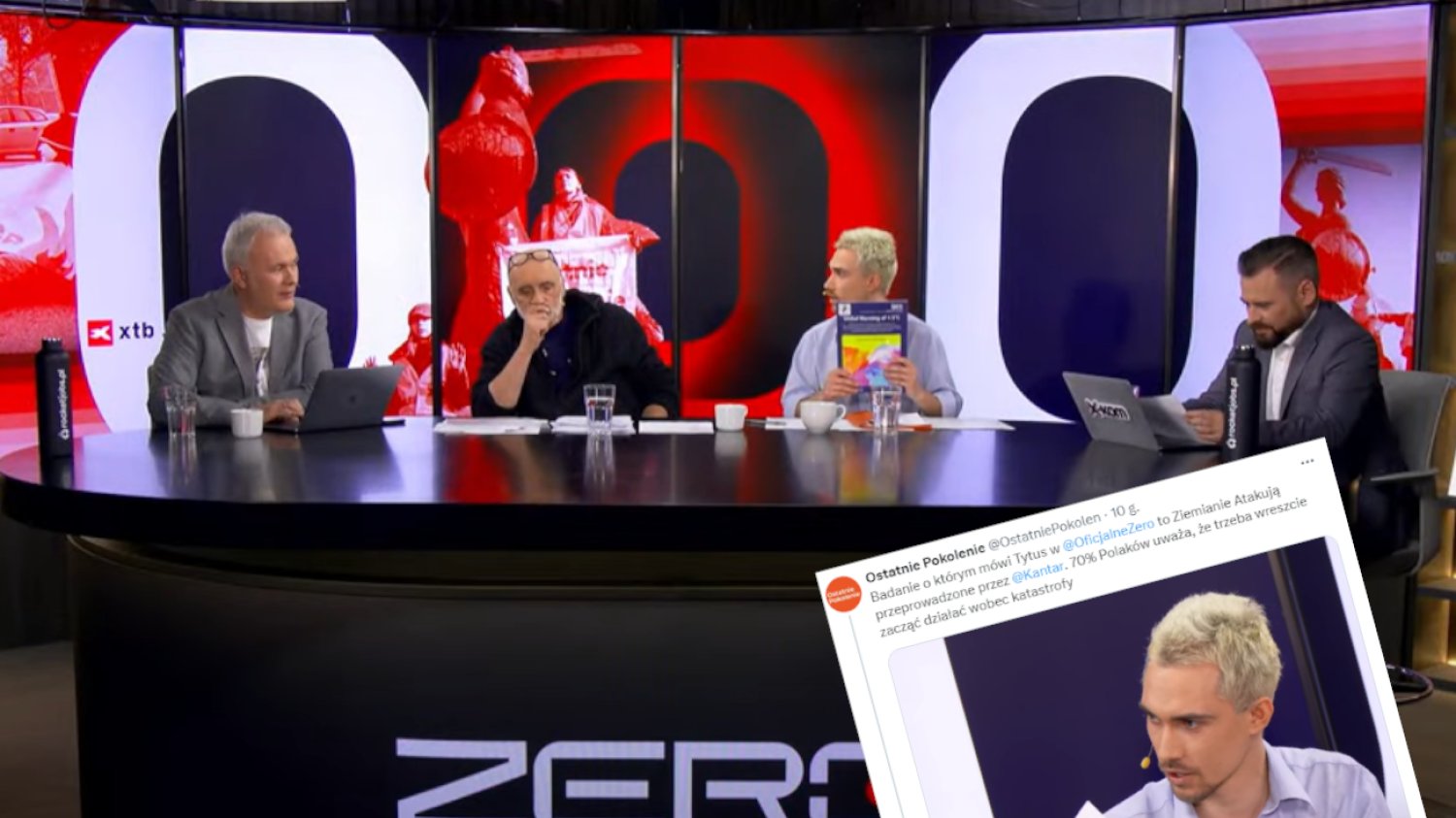 Prowadzący Kanału Zero kwestionują kryzys klimatyczny? "O czym my tu k**** rozmawiamy?"