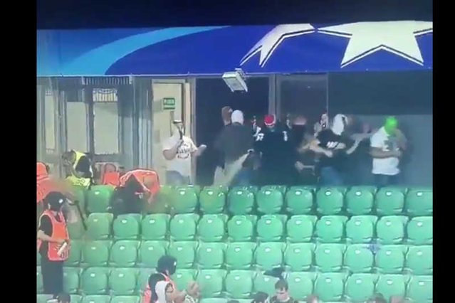 Legia Warszawa zagra z Realem Madryt przy pustych trybunach