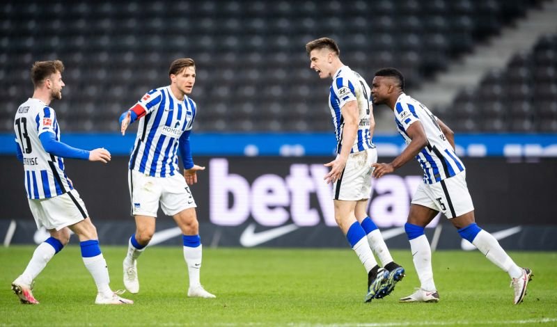 Krzysztof Piątek w sobotę zdobył cenną bramkę dla Herthy Berlin