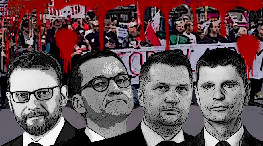 Szumowski, Morawiecki, Czarnek, Piontkowski i antyCOVIDOWCY