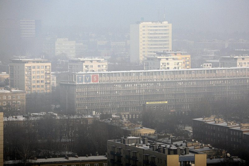 Smog w Katowicach.