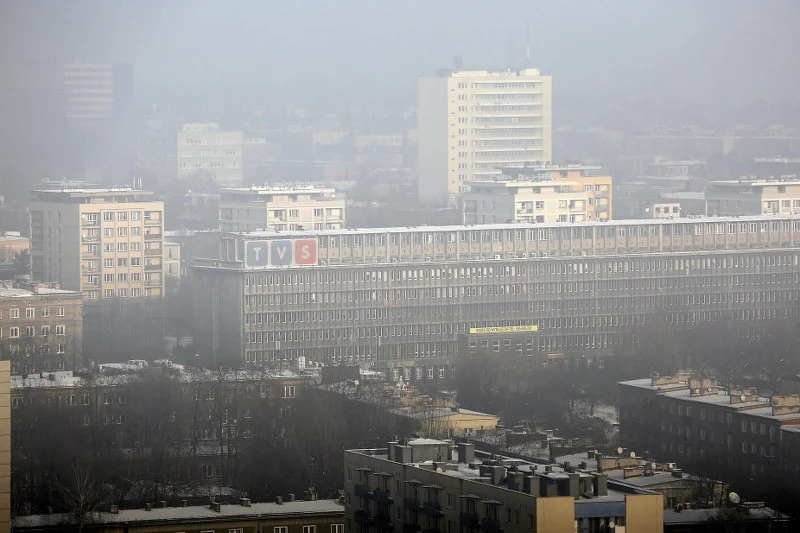 Smog w Katowicach.