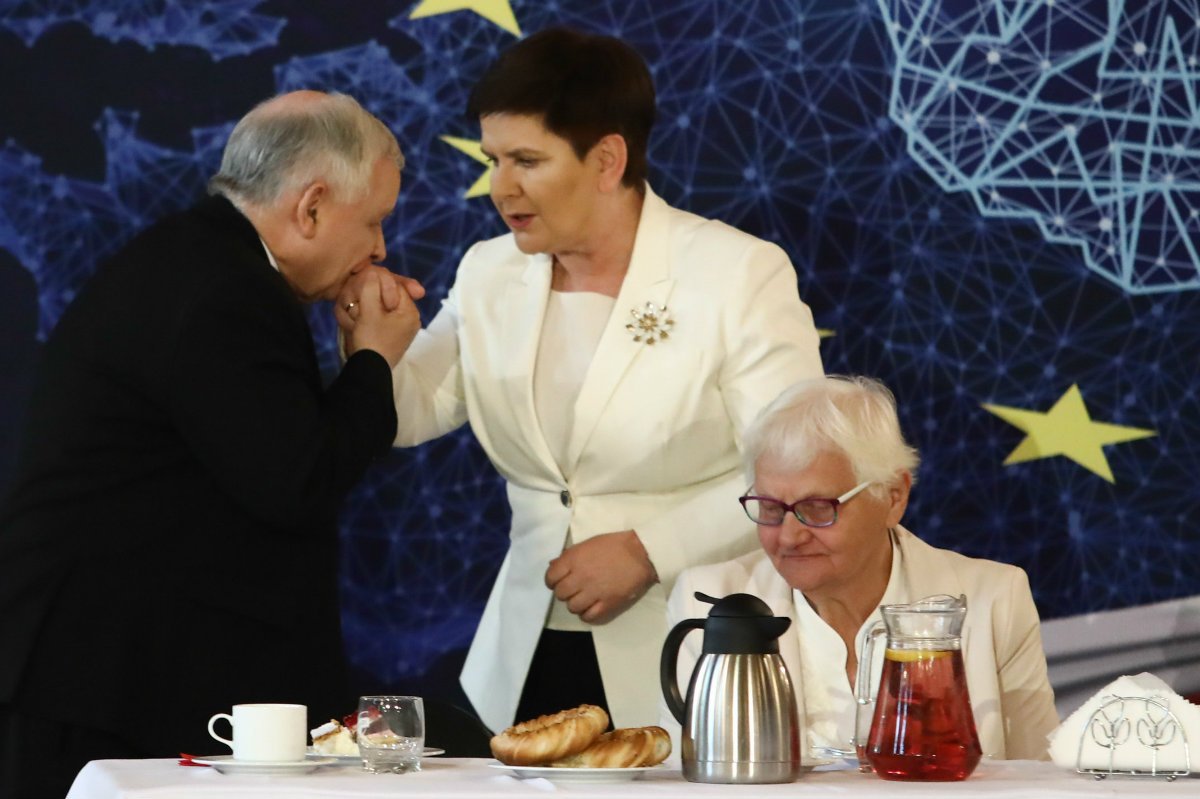 Jarosław Kaczyński miał źle zrozumieć Paula Ziemiaka.