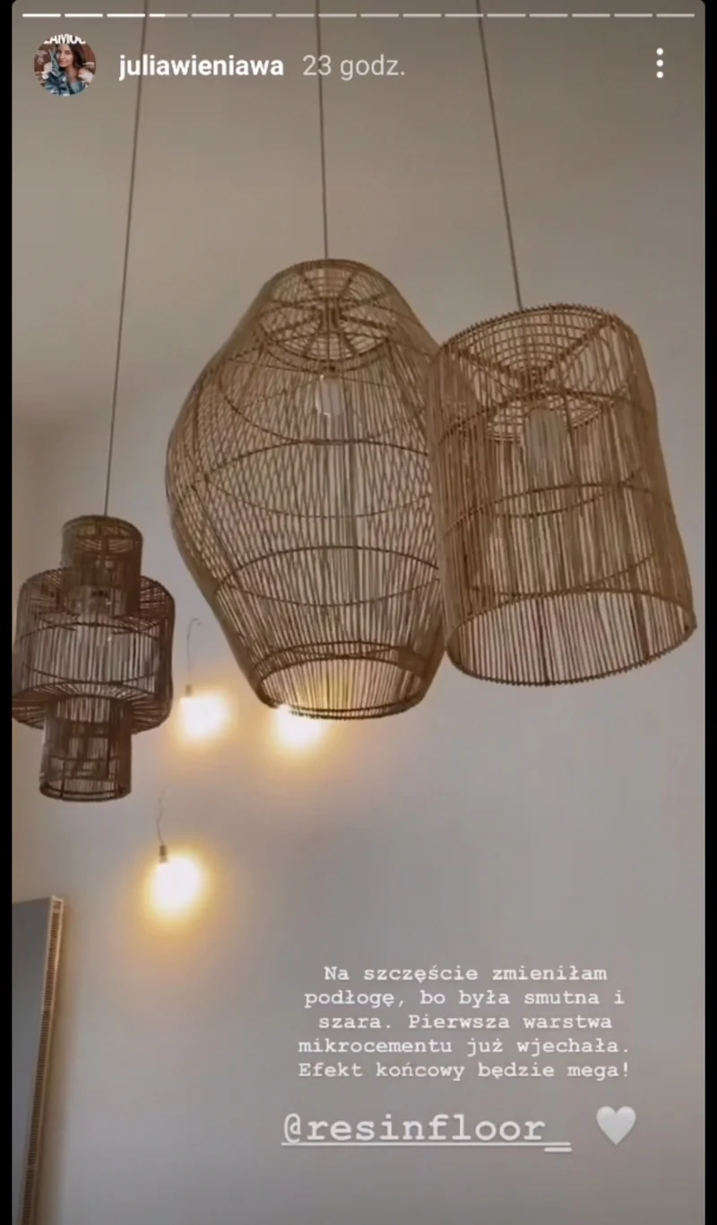 Wieniawa chwali się remontem w nowym mieszkaniu