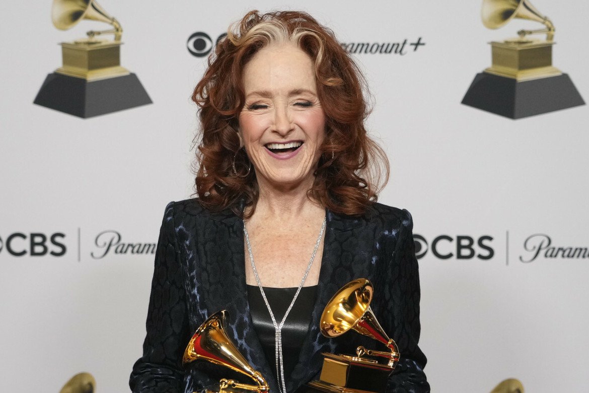 Grammy 2023: Bonnie Raitt Bonnie Raitt z Grammy